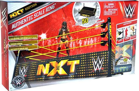 WWE Wrestling NXT Edition Authentic Scale Ring Figures Not Included ...