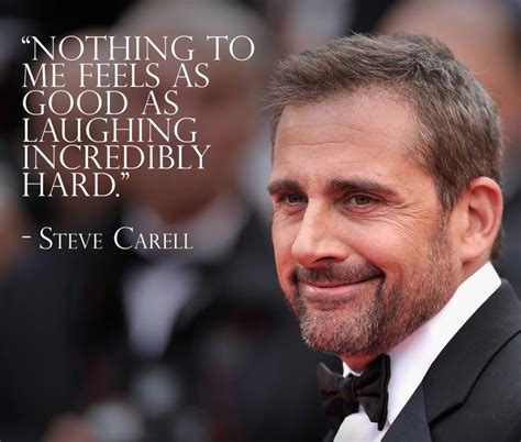 a man in a tuxedo smiles at the camera with a quote from steve carri