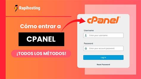 Cómo acceder al cPanel de mi Hosting Todos los métodos