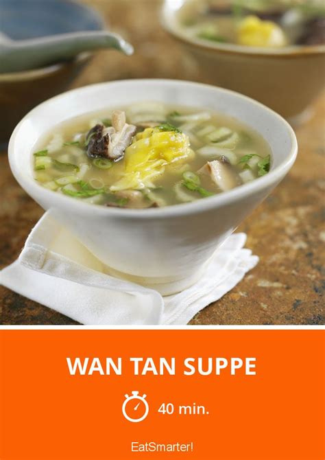 Wan Tan Suppe Rezept Eat Smarter