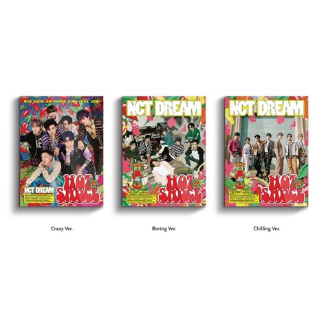 Jual ALBUM ONLY NCT DREAM HOT SAUCE ERA Crazy Ver Boring Ver