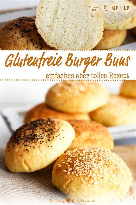 Burger Buns Burgerbr Tchen Glutenfrei Eifrei Laktosefrei