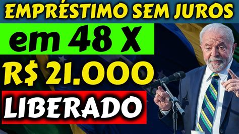 Oficial Governo Liberou Empr Stimo Sem Margem Em X Sem Juros R