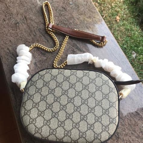 Jual Tas Gucci Supreme Chain Sling Bag Asli Ori Authentic Jakarta