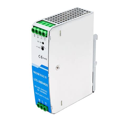 Din Rail Mount Power Supply 24v Dc 3125a 75w