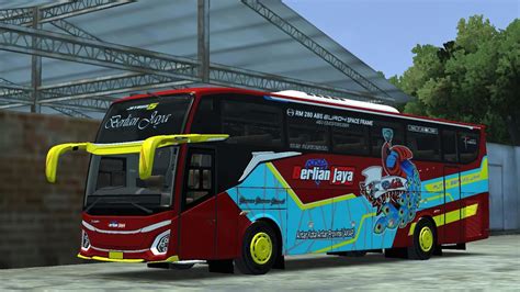 Mod Bussid Jb Shd Hino Rm A Xfm Berlian Jaya Youtube