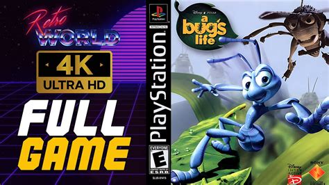 A Bug S Life PS1 100 Playstation Longplay No Commentary 4K