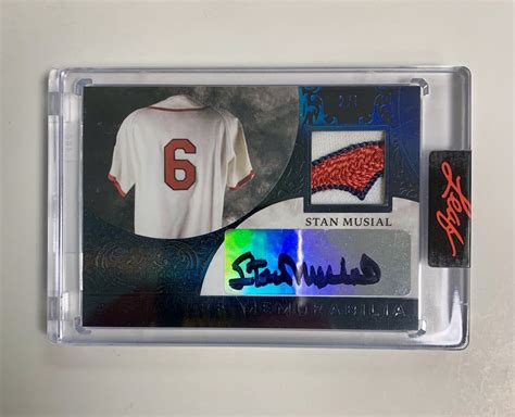 2023 Leaf Superlative Signature Memorabilia Stan Musial Autograph