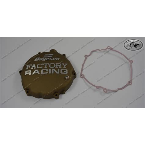 Boyesen Factory Racing Clutch Cover Kawasaki KX 250 2005 2007 Magnesium