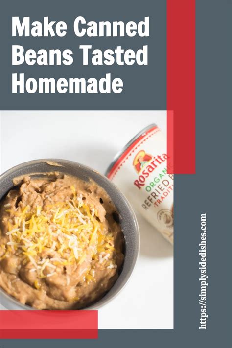 How To Make Canned Refried Beans Taste Better Recipe Canning