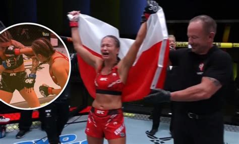 UFC Kowalkiewicz wygrała pewną decyzją po mocnej walce WIDEO