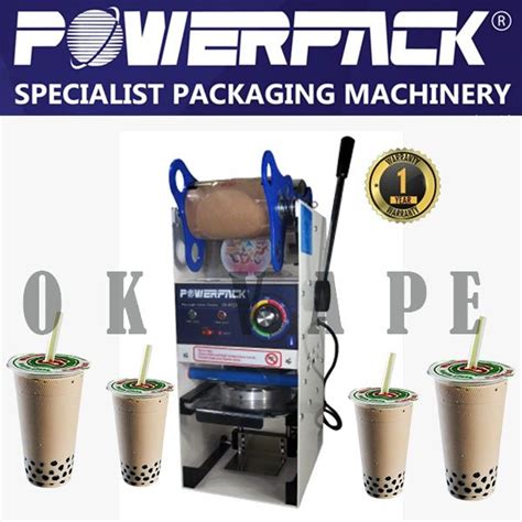 Jual Powerpack Cup Sealer Manual Cs M I Mesin Segel Gelas Plastik Di