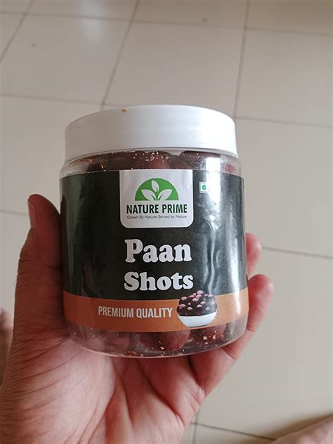 Nature Prime Paan Shots Instant Paan Mouth Freshener Mukhwas Pan