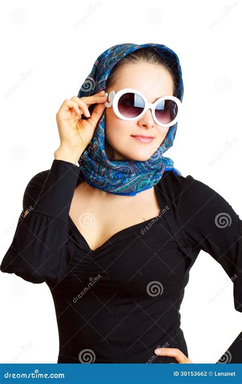 Woman In Sunglasses Stock Photo Image Of Ethnic Adolescence 30153662