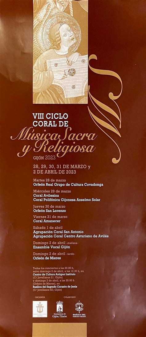 Concierto Del Orfe N De Mieres Dentro Del Viii Ciclo Coral De M Sica