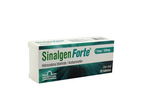 Comprar Sinalgen Forte Caja Con 30 Tabs En Farmalisto Colombia