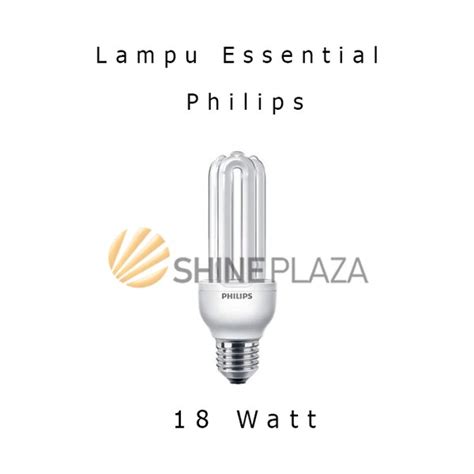 Jual Lampu Philips Essential 18 Watt Bohlam Lampu Putih Philip 18w Di