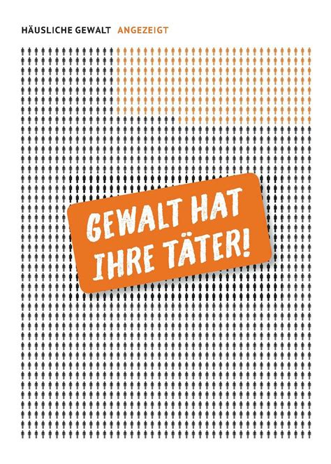 Plakatkampagne Gewalt Hat Ihre T Ter H Usliche Gewalt Stadt Offenbach