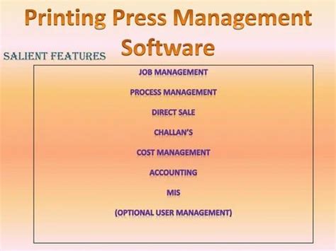 Printing Press Management Software Free Demo Available At Rs In