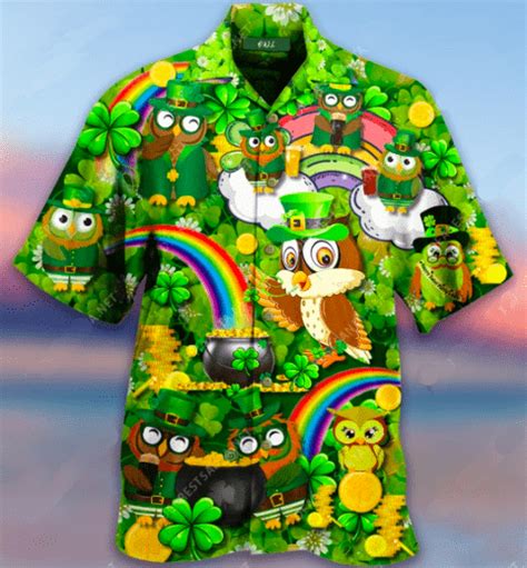 Irish Hawaiian Shirts Trendy Aloha