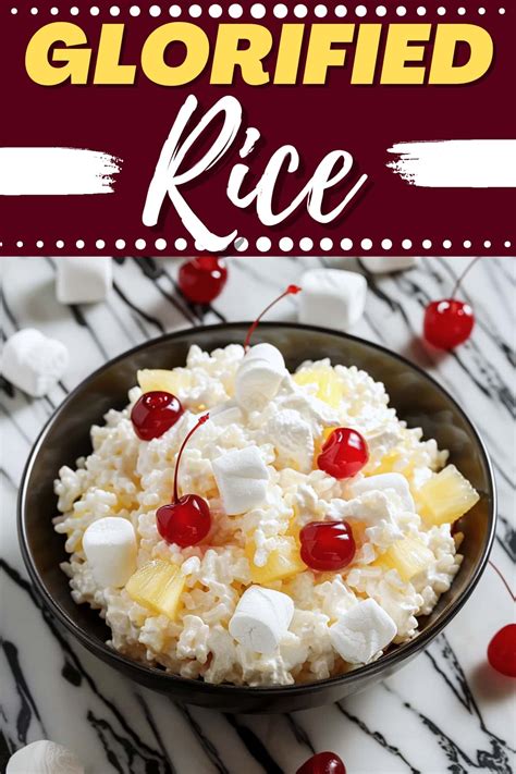 Glorified Rice Recipe Old Fashioned Dessert Salad Insanely Good