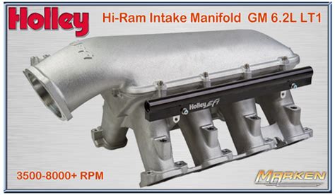 Holley Hi Ram Intake For Gm 62l Lt1 And Sniper Hi Ram Fabricated Intake Manifolds For Ls Small