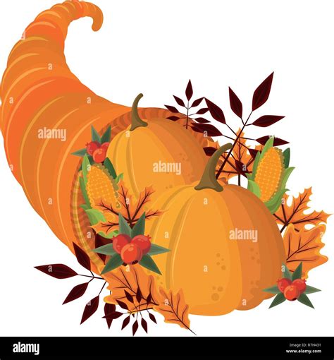 Thanksgiving Day Fruit Stock Vector Image And Art Alamy