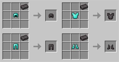 Original Netherite Armor Recipes - Minecraft Data Pack