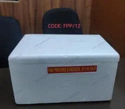 Thermofrost L Polystyrene Thermocol Box For Packaging At Rs