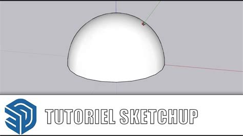 Tutoriel Sketchup créer une demi sphère YouTube