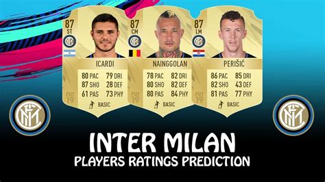 Fifa Inter Milan Players Ratings Prediction W Nainggolan