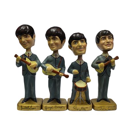 Beatles Bobble Heads Brigandi Collectibles Touch Of Modern