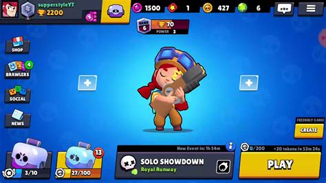 Mini Box Opening Pe Contul Meu Mic De Brawl Stars YouTube