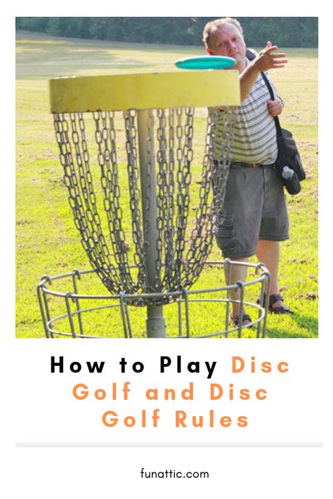 How To Play Disc Golf And Disc Golf Rules Fun Attic In 2023 Disc Golf Disc Golf Rules Golf