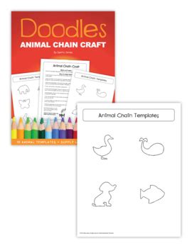 Animal Chain Craft | Fun activities for Class | Paper Chain Animals