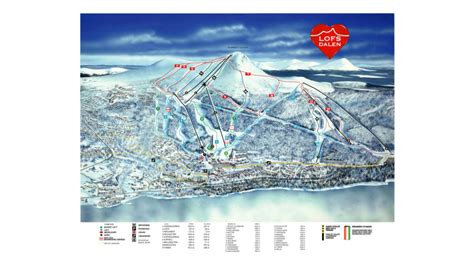 Lofsdalen Ski Map And Resort Information Free Piste Map