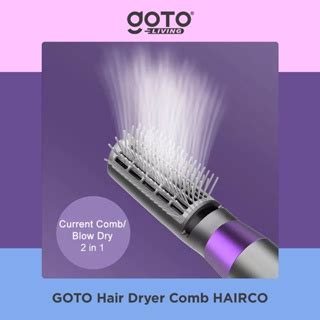 Jual Goto Hairco Hair Dryer Sisir Blow Hairdryer Pengering Rambut In