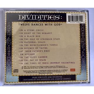 Cd Ian Anderson Divinities Twelve Dances With God Jethro Tull