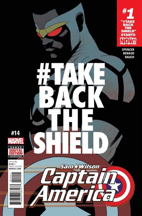 Captain America Sam Wilson 2015 14 VF NM Marcos Martín Cover