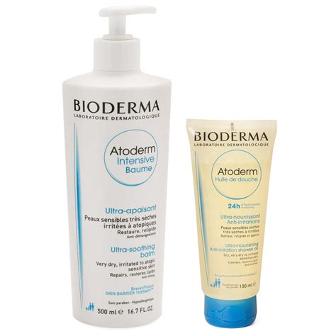 Bioderma Atoderm Intensive Balm Atoderm Shower Oil Beautylish