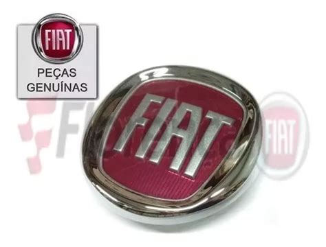 Emblema Sigla Fiat Original Fiat Idea Palio Siena Uno Strada Frete Gr Tis