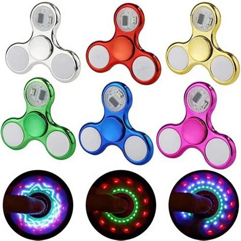 Plastic Fidget LED Spinner At Rs 119 In Surat ID 2851120438088