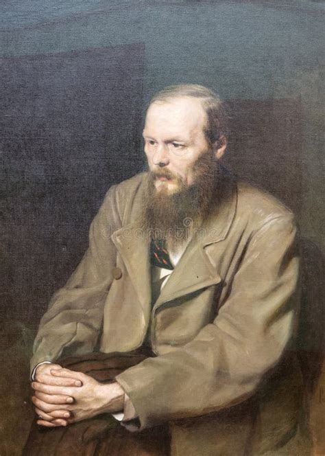 Portrait Of Fyodor Mikhailovich Dostoevsky Editorial Photography