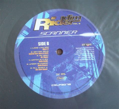 Riddim Rider Vol 5 Various Artists LP 2002 Rare Vinyl