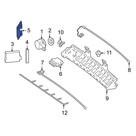 Mercedes Benz Oe Front Cruise Control Distance Sensor Bracket