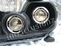 HID ILLUSIONZ Toyota Tundra Crew Max TSX FX35 Minigun Quad Projector