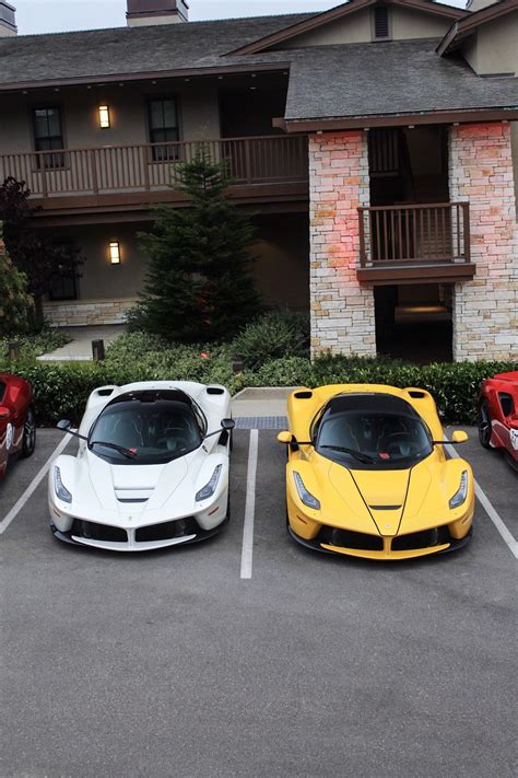 Ferrari Laferrari And Its Younger More Expensive Sibling The Laferrari Aperta Rspotted