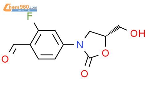 402718 25 6 Benzaldehyde 2 Fluoro 4 5R 5 Hydroxymethyl 2 Oxo 3