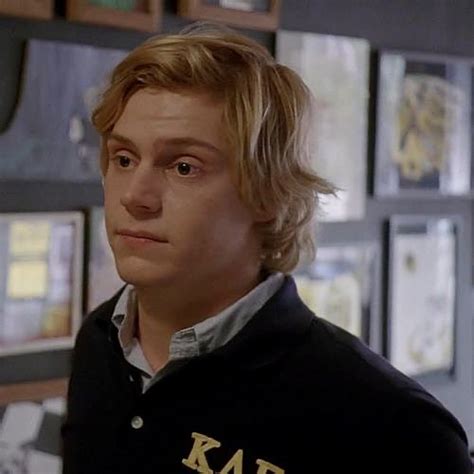 Kyle Spencer Evan Peters Blonde Moments