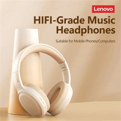 Original Lenovo Th Wireless Headphones Bluetooth Earphone